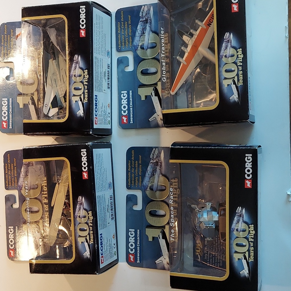 Corgi lot of four ,100 years of flight